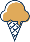 Parlor's Ice Cream logo
